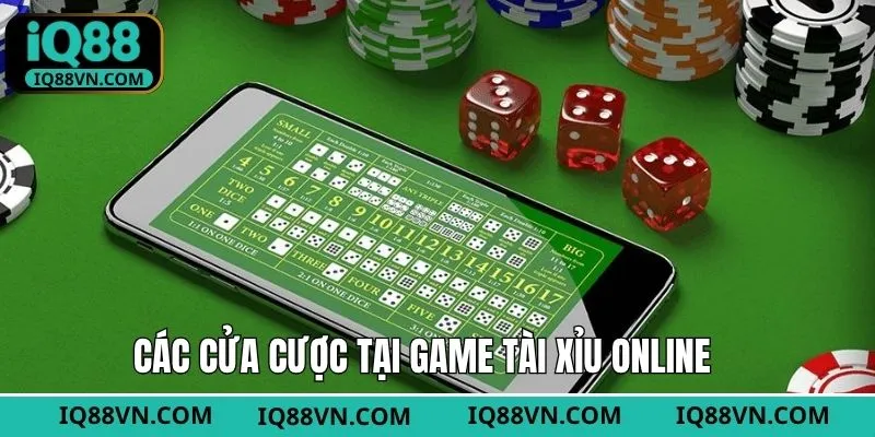 Loại cược điển hình trong tài xỉu online