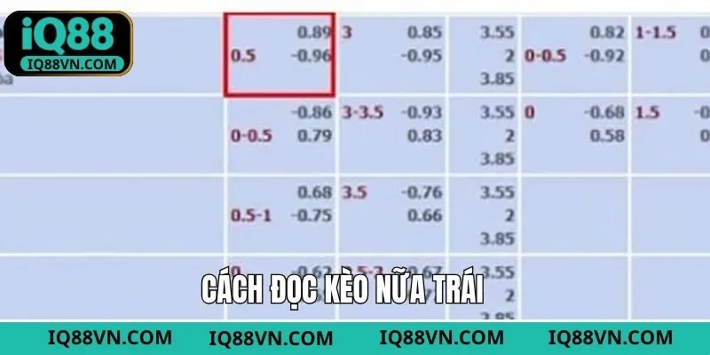 Hướng dẫn đọc kèo nữa trái siêu chuẩn xác