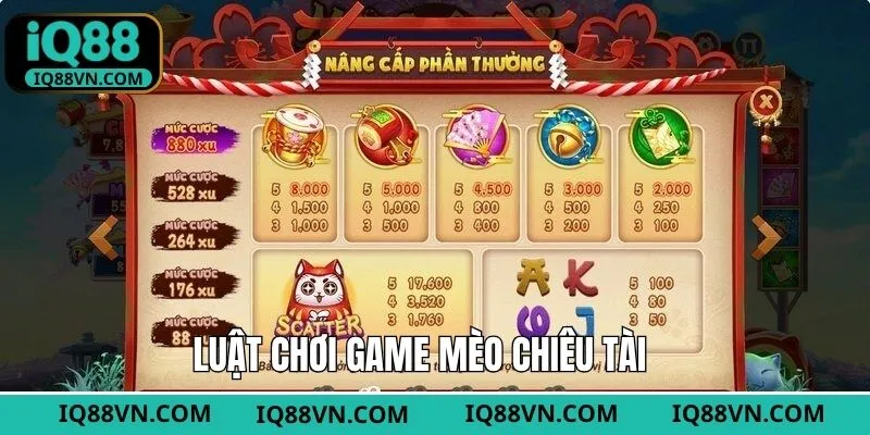 Quy định về thanh toán tiền thưởng trong mèo chiêu tài