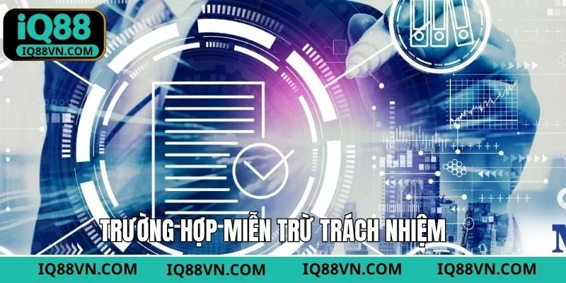 Nhà cái được miễn trừ trách nhiệm cho sự cố lỗi mạng 